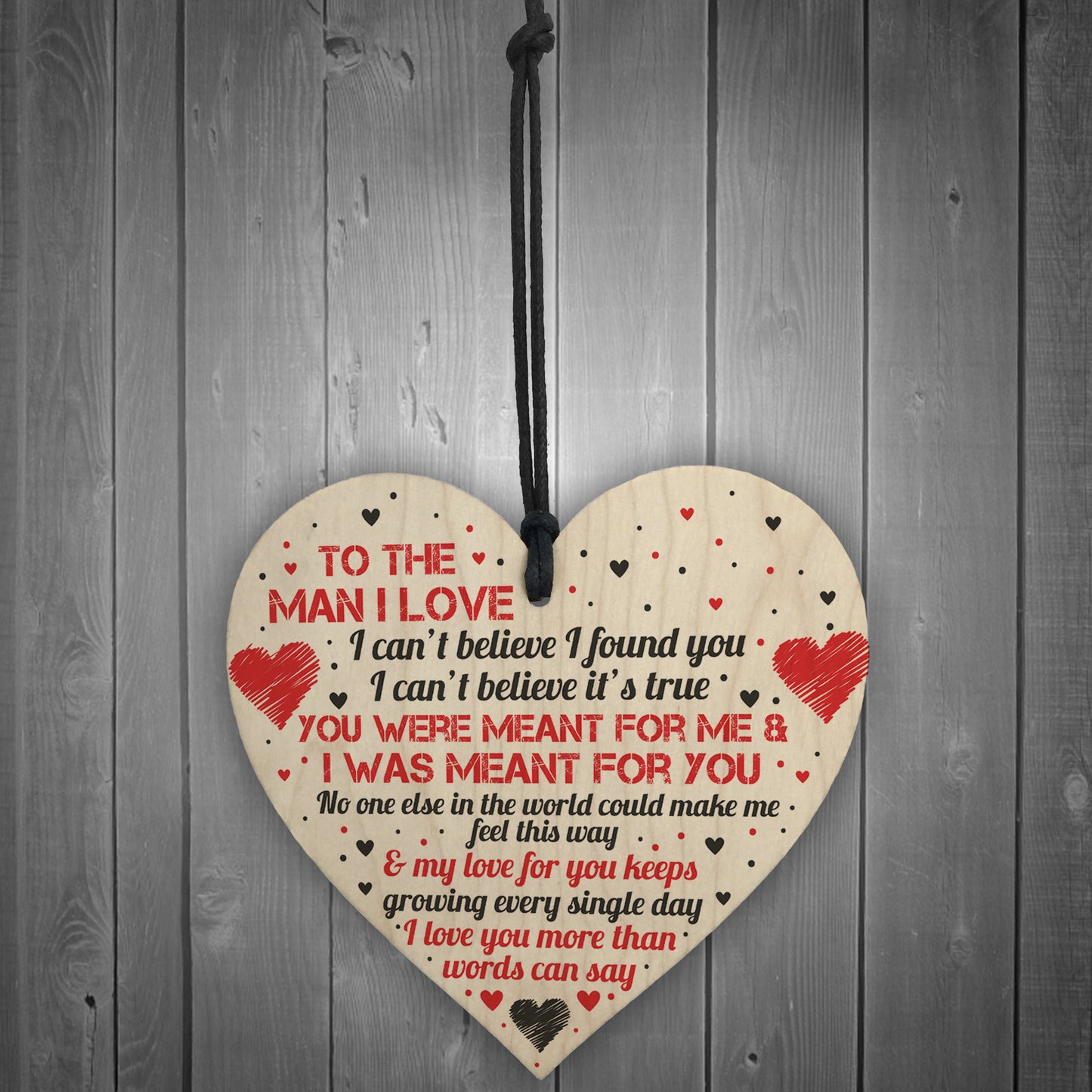 Husband Gifts Husband Birthday Gifts Card Heart Anniversary Gift