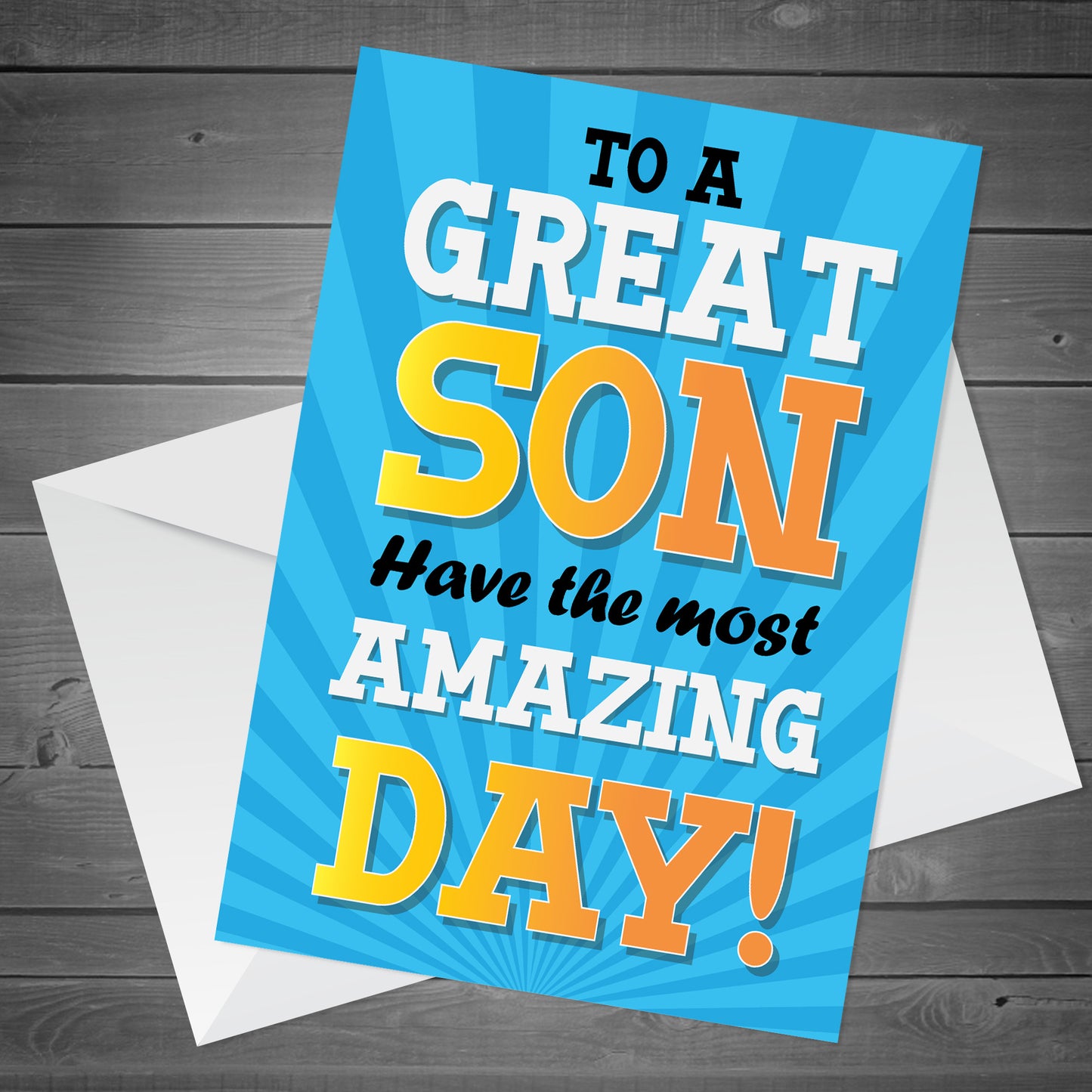 SON BIRTHDAY CARD AMAZING BIRTHDAY Birthday Card For Son