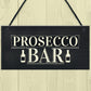 Prosecco Bar Hanging Sign Classy Drinking Bar Pub Plaque Sign