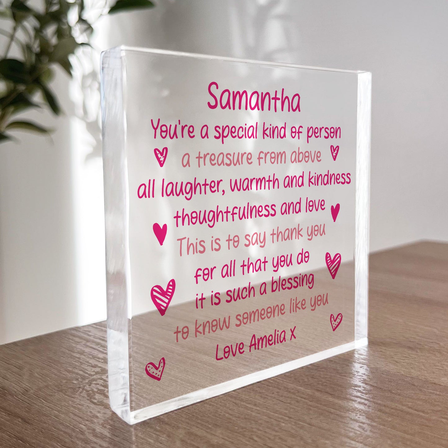 Gift For Best Friend Teacher Childminder Colleague Personalised