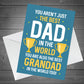 Birthday Fathers Day Card For Dad And Grandad Card For Him Men