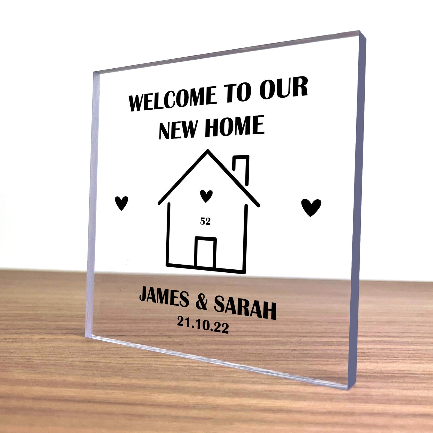 PERSONALISED New Home House Warming Gift Handmade Home Decor