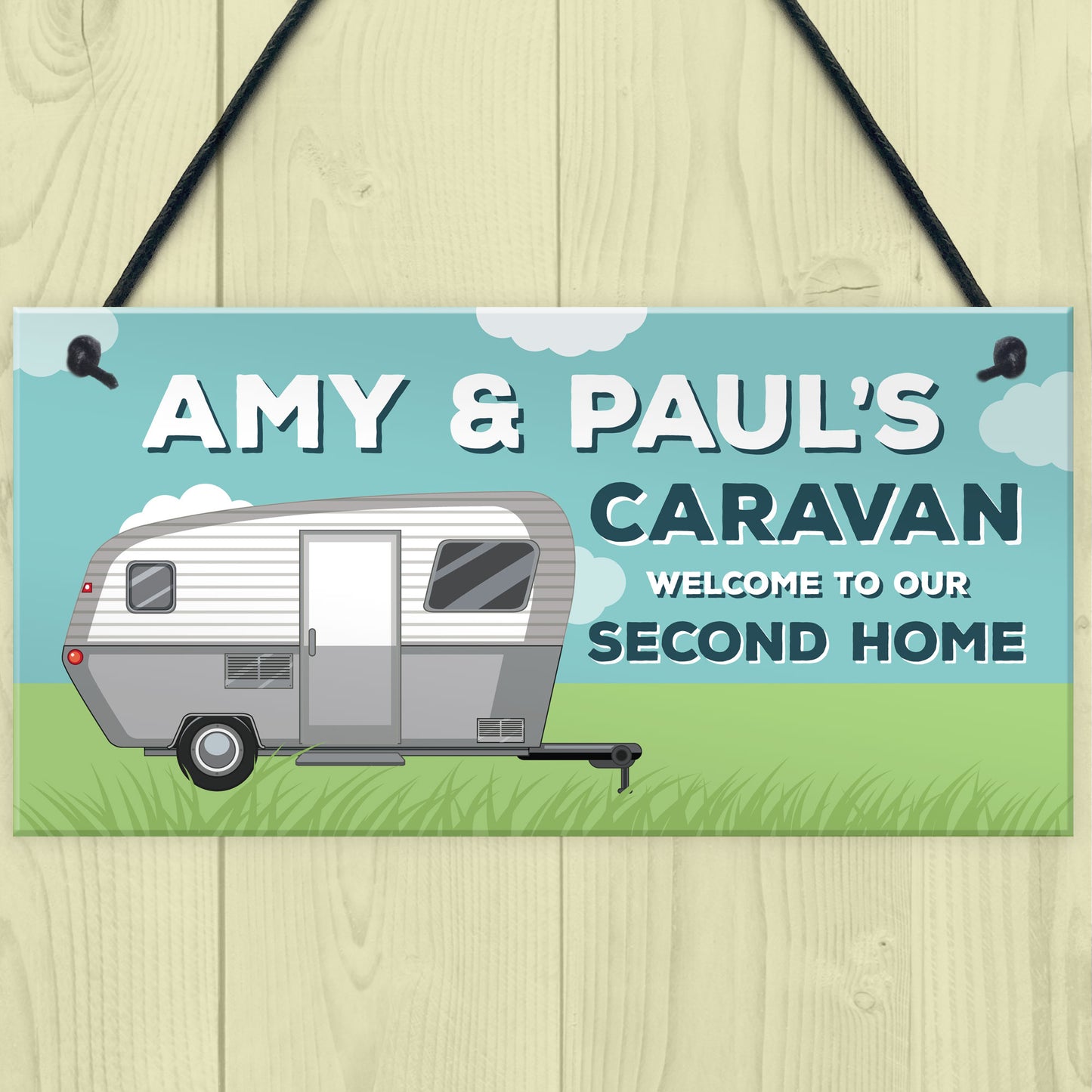 Personalised Caravan Gifts Home Decor Caravan Motorhome Signs