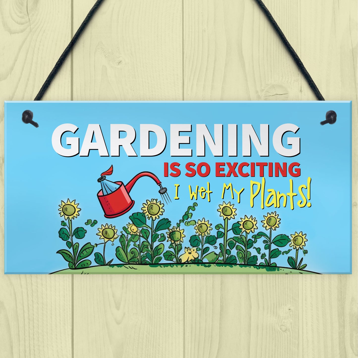 Novelty Garden Plaque Gift For Women Garden Shed Wall Fence