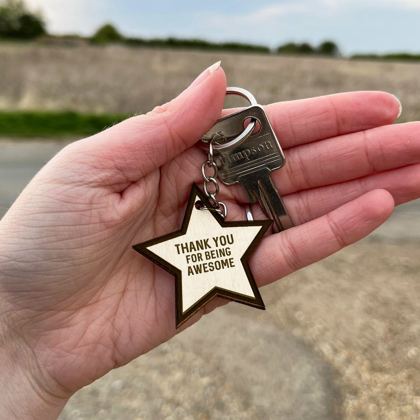 Thank You Gift For Best Friend Teacher Volunteer Nurse Keyring