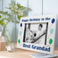 Birthday Gift Best Grandad Gift for Grandad Wooden Photo Frame
