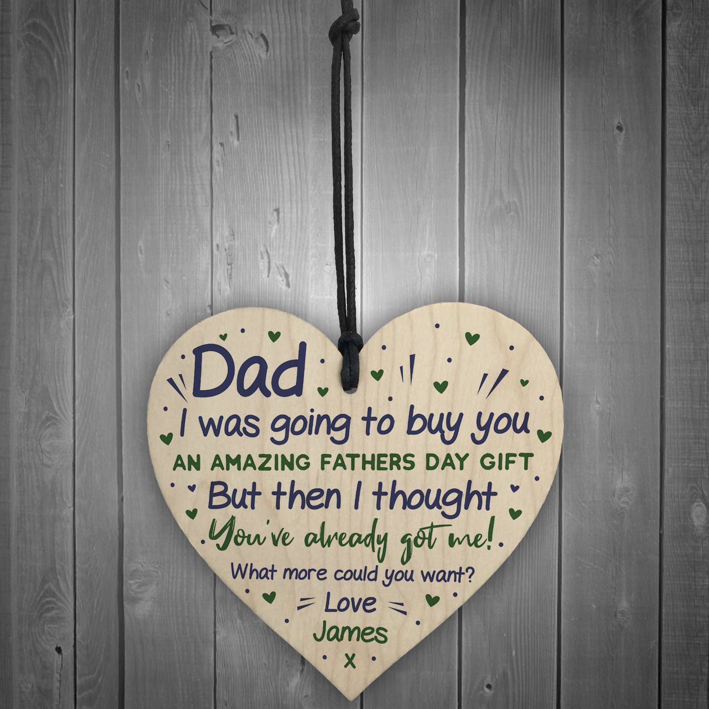 Personalised Fathers Day Gift For Dad Funny Fathers Day Card