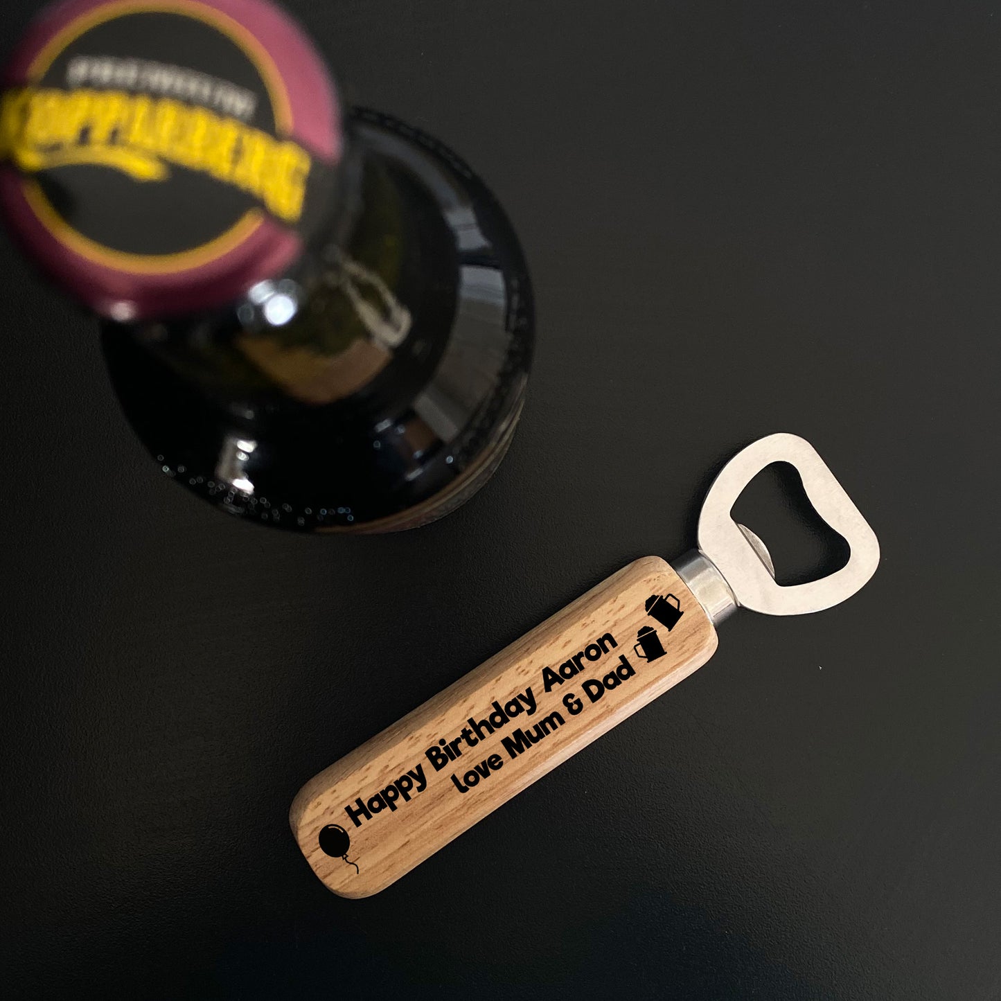 18th 21st 30th Birthday Gift For Son PERSONALISED Bottle Opener