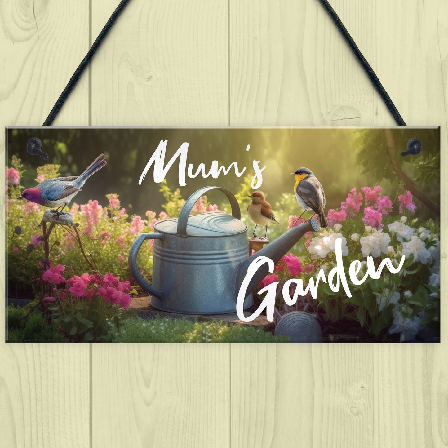 Personalised Garden Sign For Friend Mum Nan Grandma Auntie Her