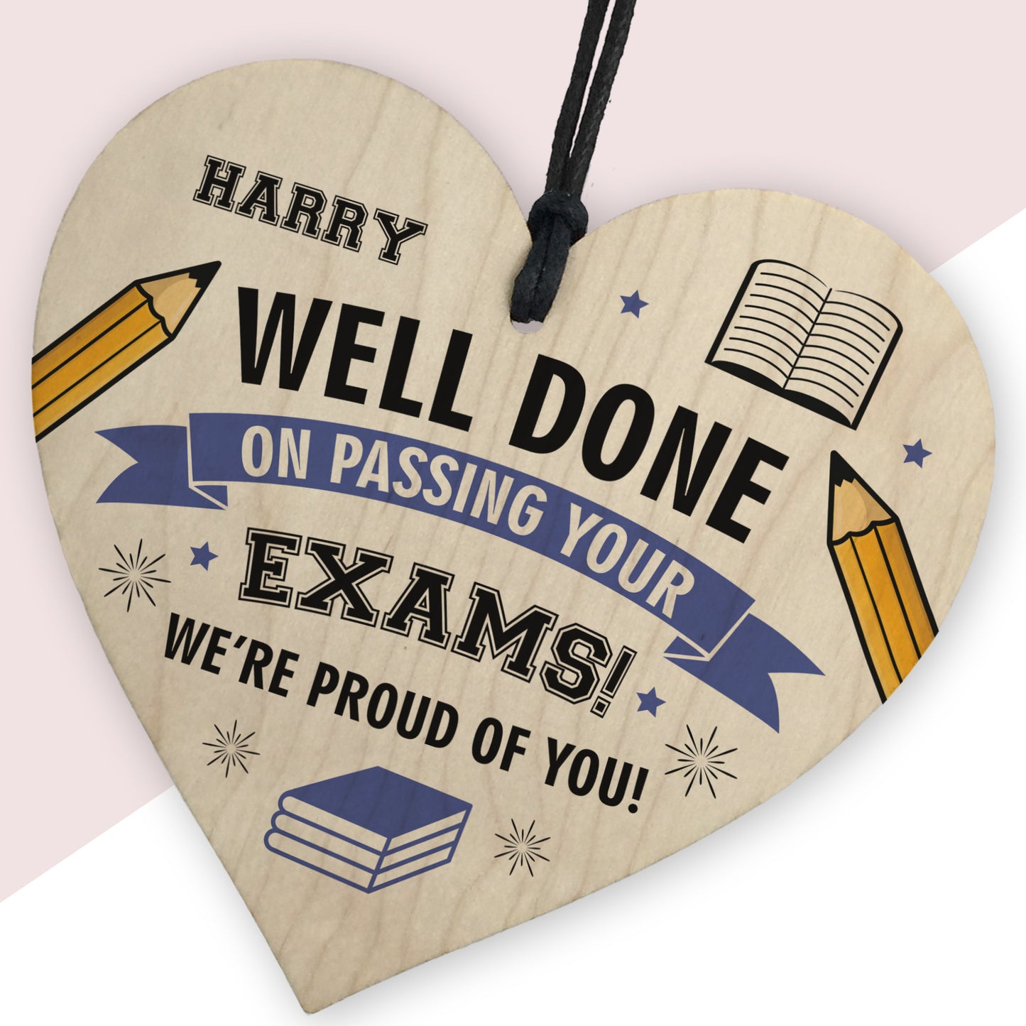 Personalised Well Done On Passing Your Exams GCSE A Level Gift