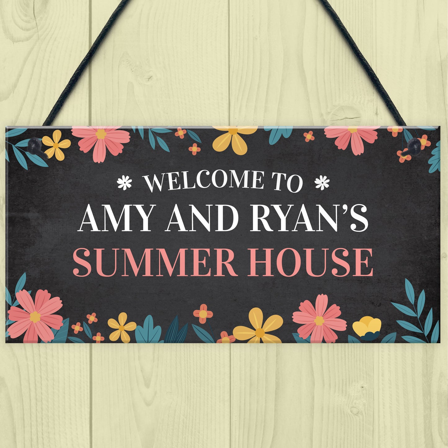 Sign For Summerhouse Garden Shed Decking Outdoor Plaque