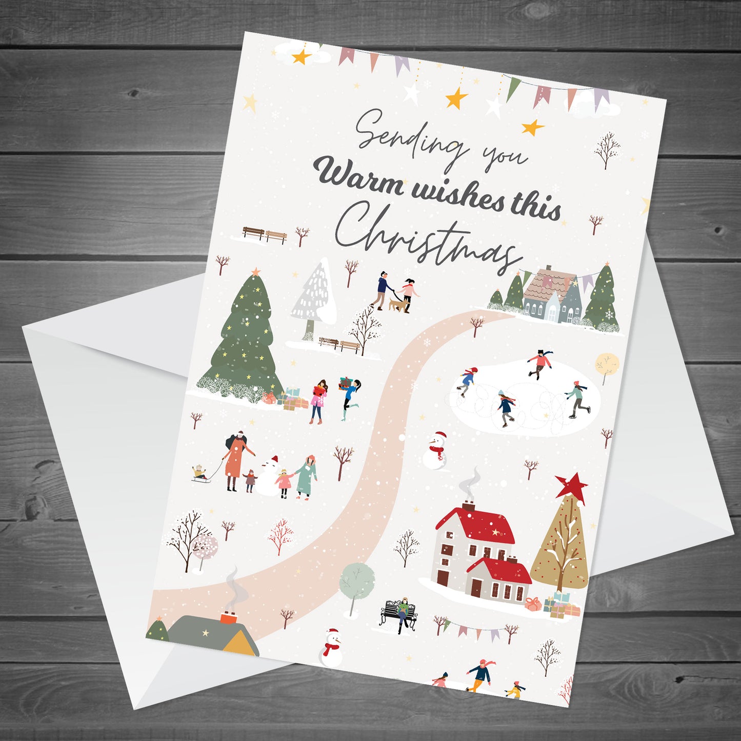 Cute Christmas Cards For Family Friends Neighbours Teachers