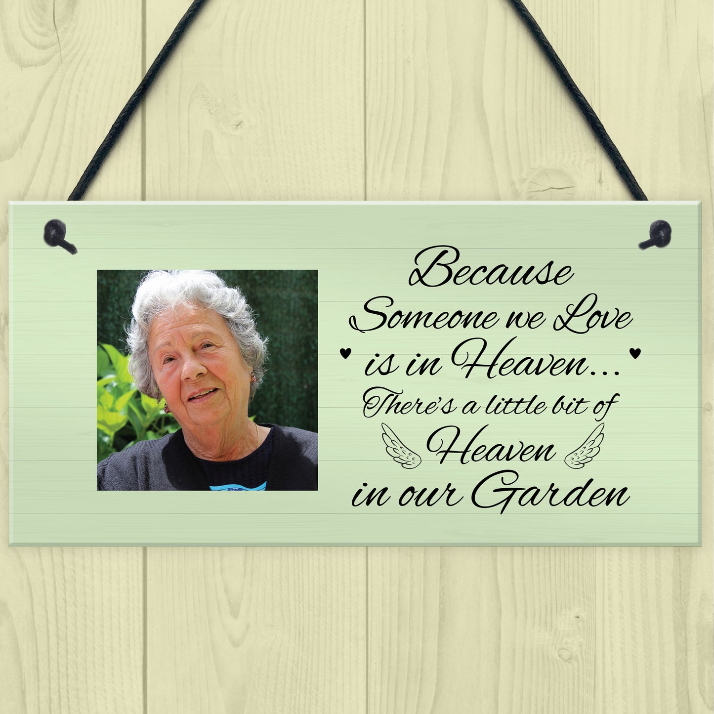 In Memory Of Nan Mum Dad Garden Memorial Sign Personalised