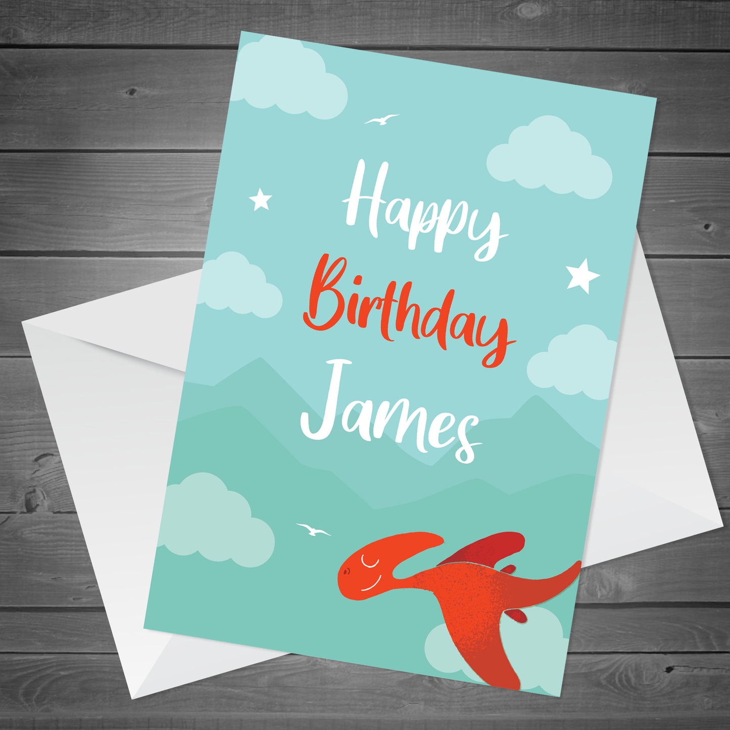 PERSONALISED Birthday Card For Son 1st 2nd 3rd 4th 5th Dinosaur