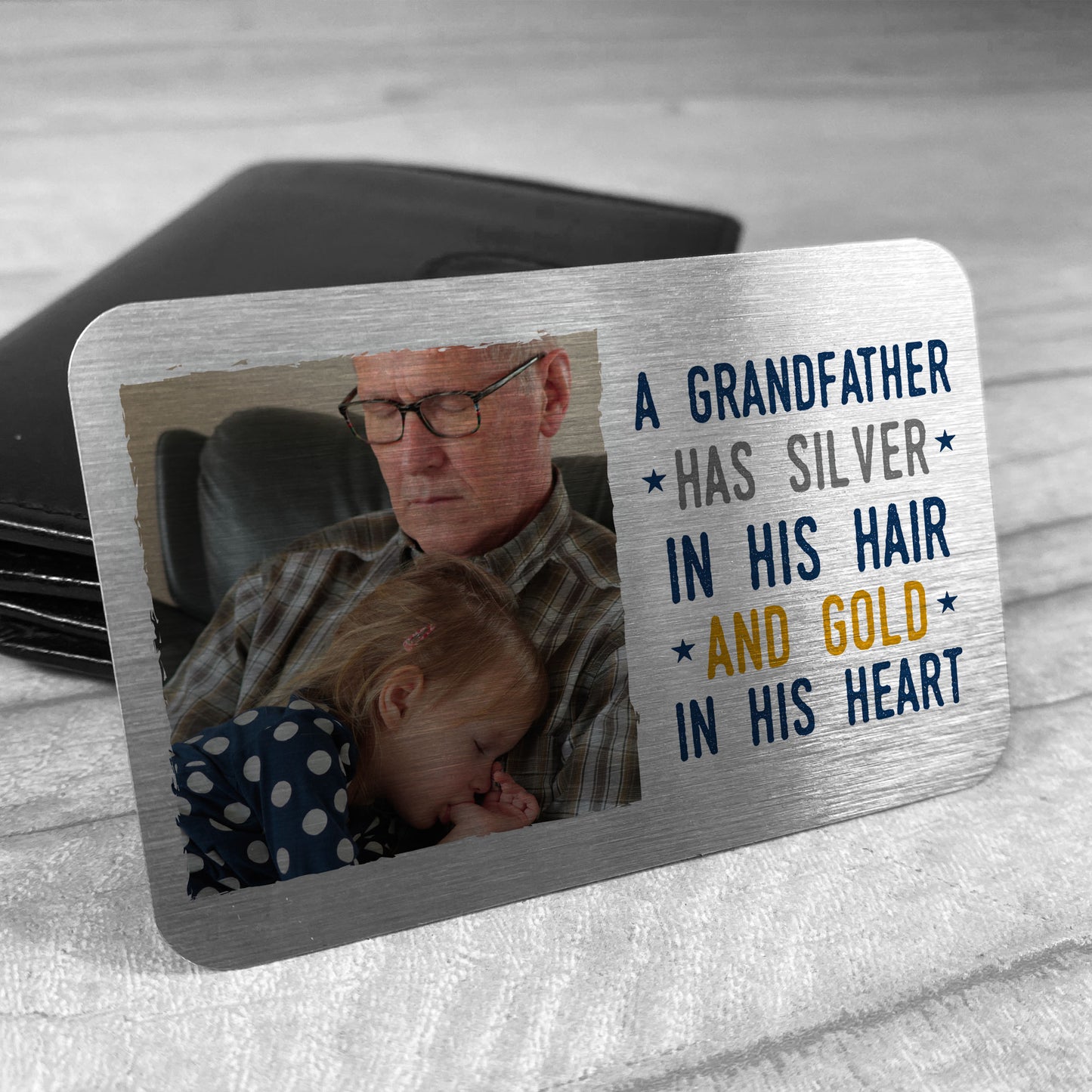 Special Thank You Gift For Grandad Personalised Insert
