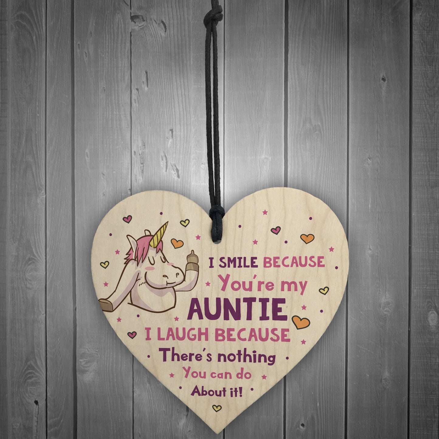 Funny Rude Auntie Gift Heart Auntie Sister Gift Birthday Xmas