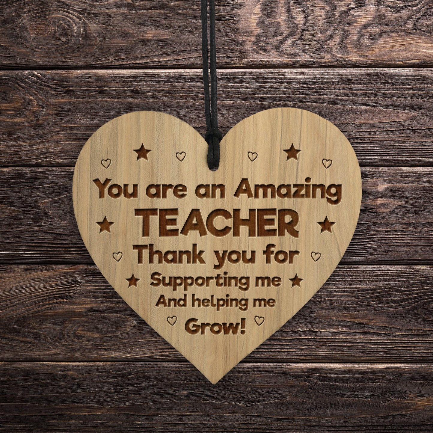 Teacher Gifts Engraved Heart End Of Year Best Teacher Gifts