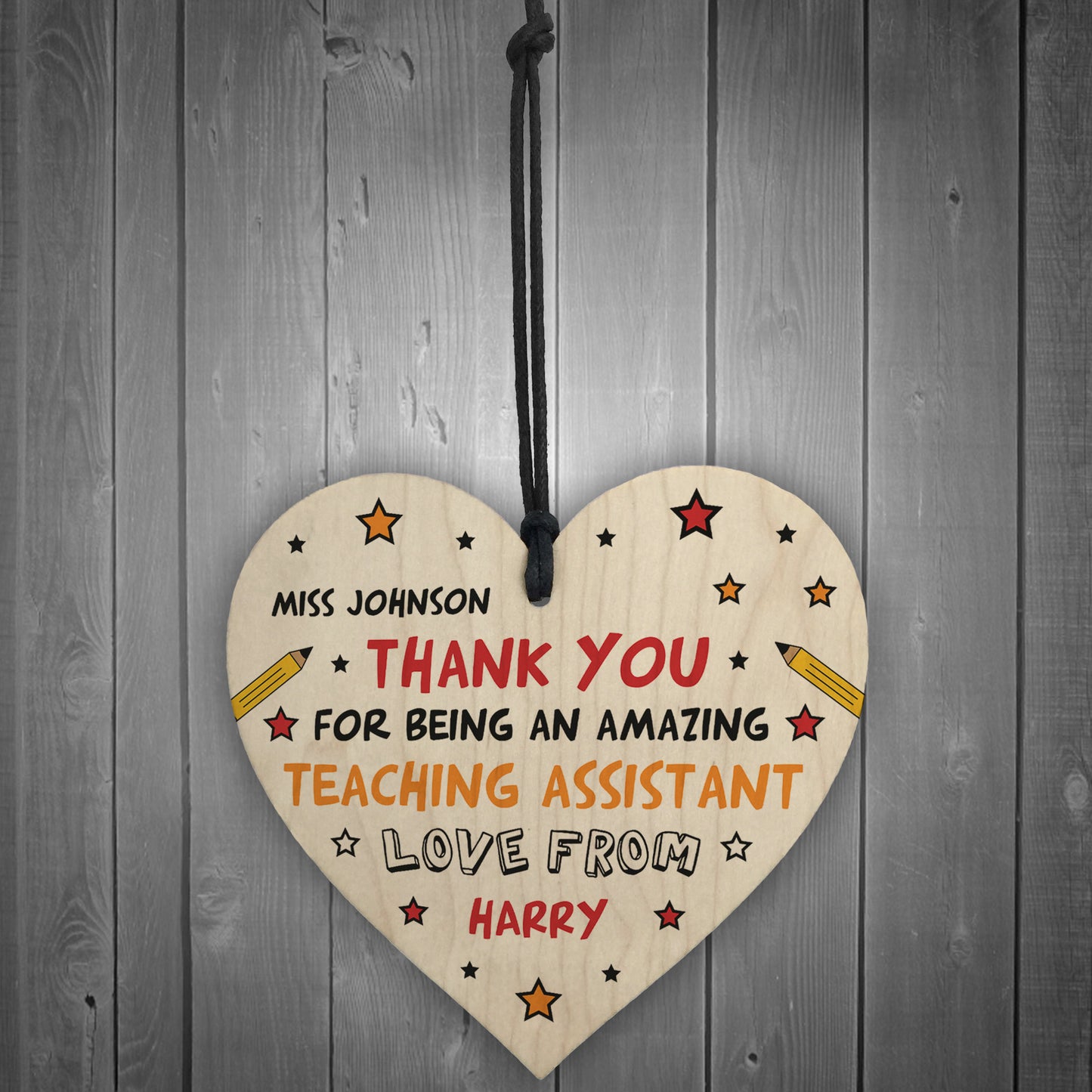 PERSONALISED Teaching Assistant TA Thank You Gift For Teacher