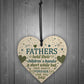 Best Daddy Gift Wooden Heart Fathers Day Gift For Dad Daddy
