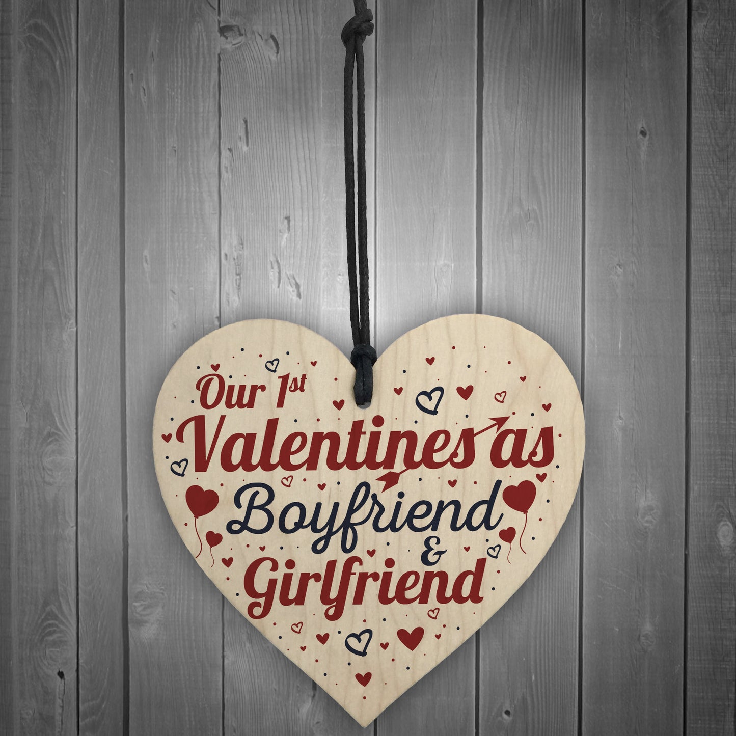 1st Valentines Card For Boyfriend Girlfriend First VALENTINES