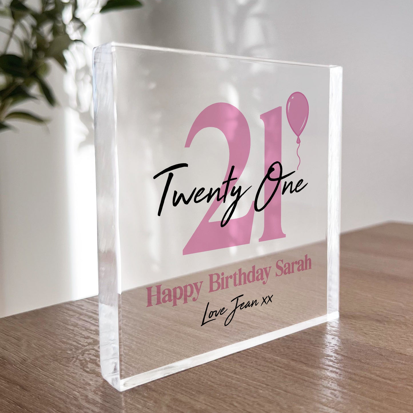 PERSONALISED 21st Birthday Gifts For Daughter Sister Best Friend
