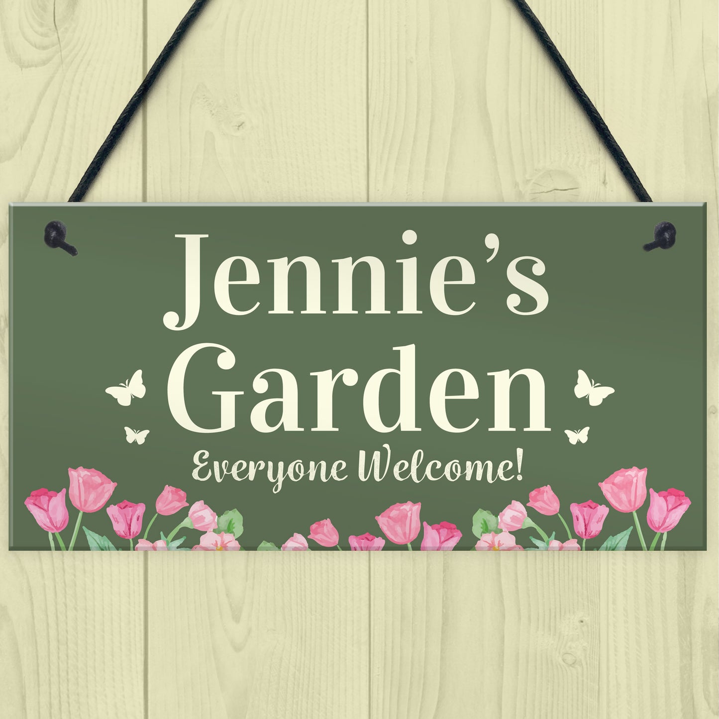 PERSONALISED Garden Sign Summer House Sign Gifts For Women Mum