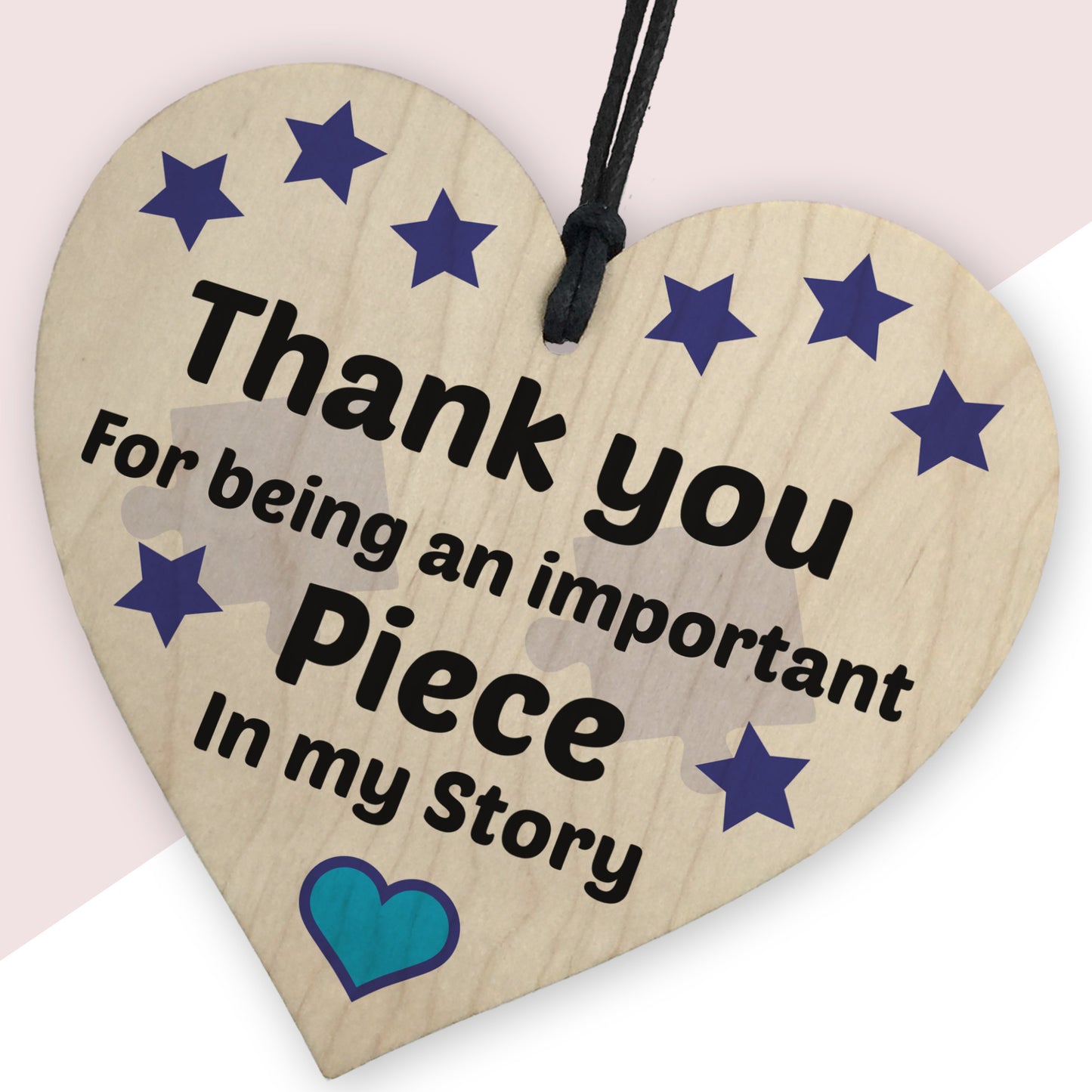 Gift For Teacher THANK YOU Gift Wooden Heart Leaving School