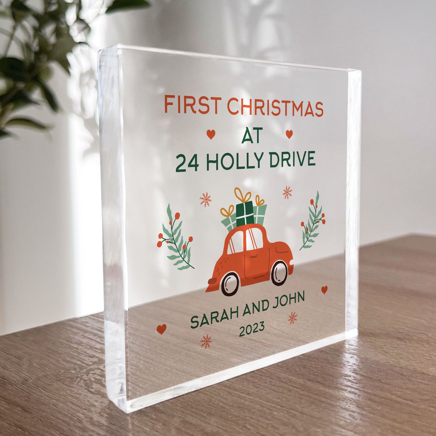 Christmas Decoration For New Home Personalised New Home Gift