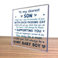 Son Gifts From Dad 18th 21st Birthday Gift Plaque Gift From Mum