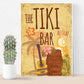 Tiki Bar Vintage Bar Kitchen Man Cave Hanging Plaque Garden Sign