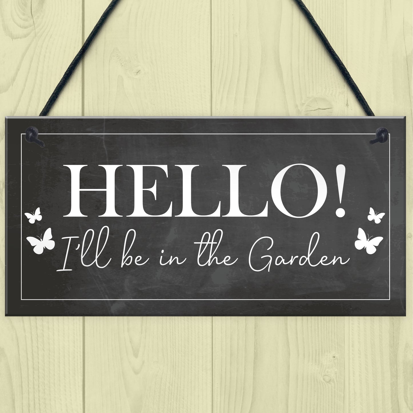 Garden Sign Novelty Garden Plaque Summer House Sign Garden Shed