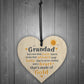 Fathers Day Heart Plaques Dad Grandad Grandpa Birthday Gifts