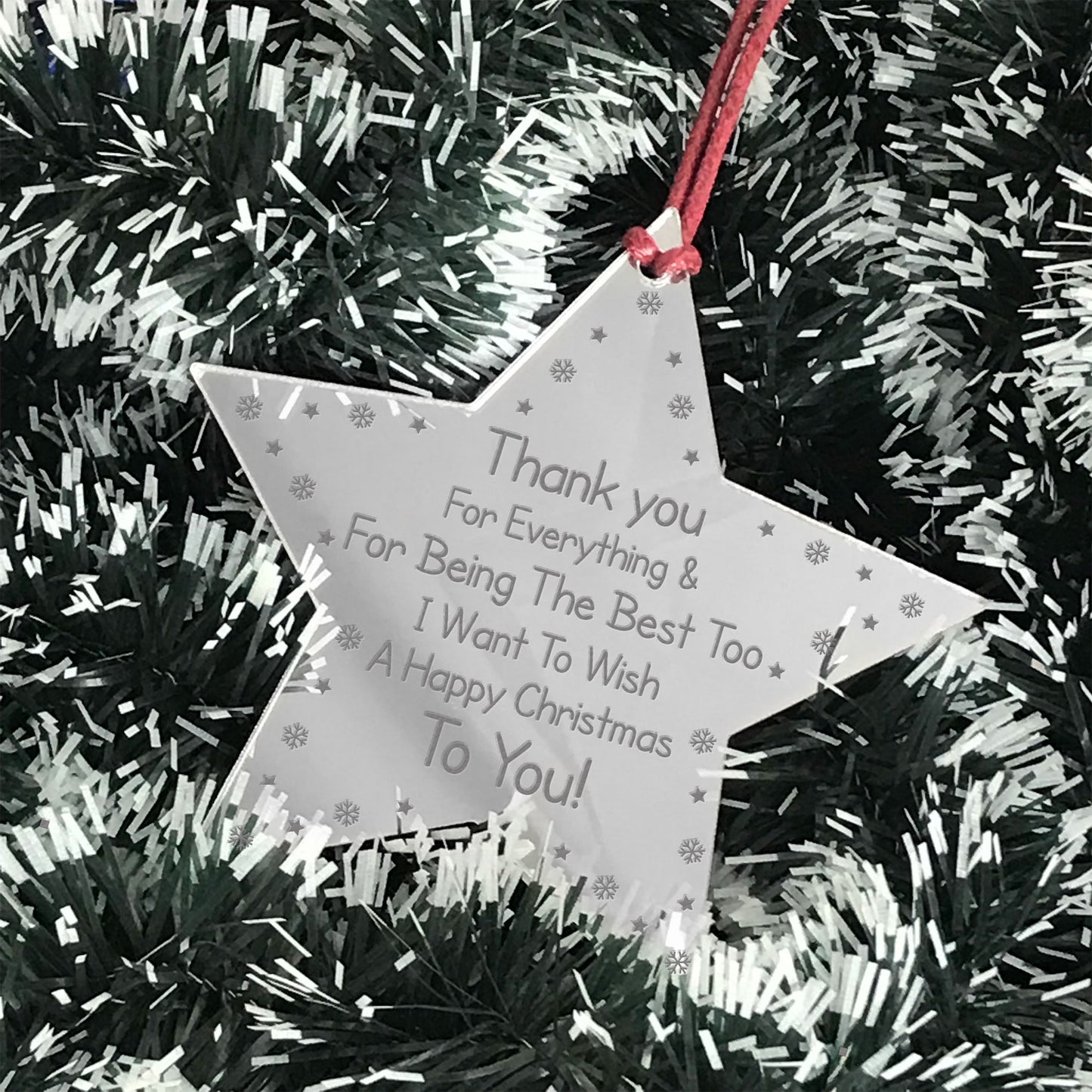 Special Thank You Gift For Teacher Assistant Engraved Star