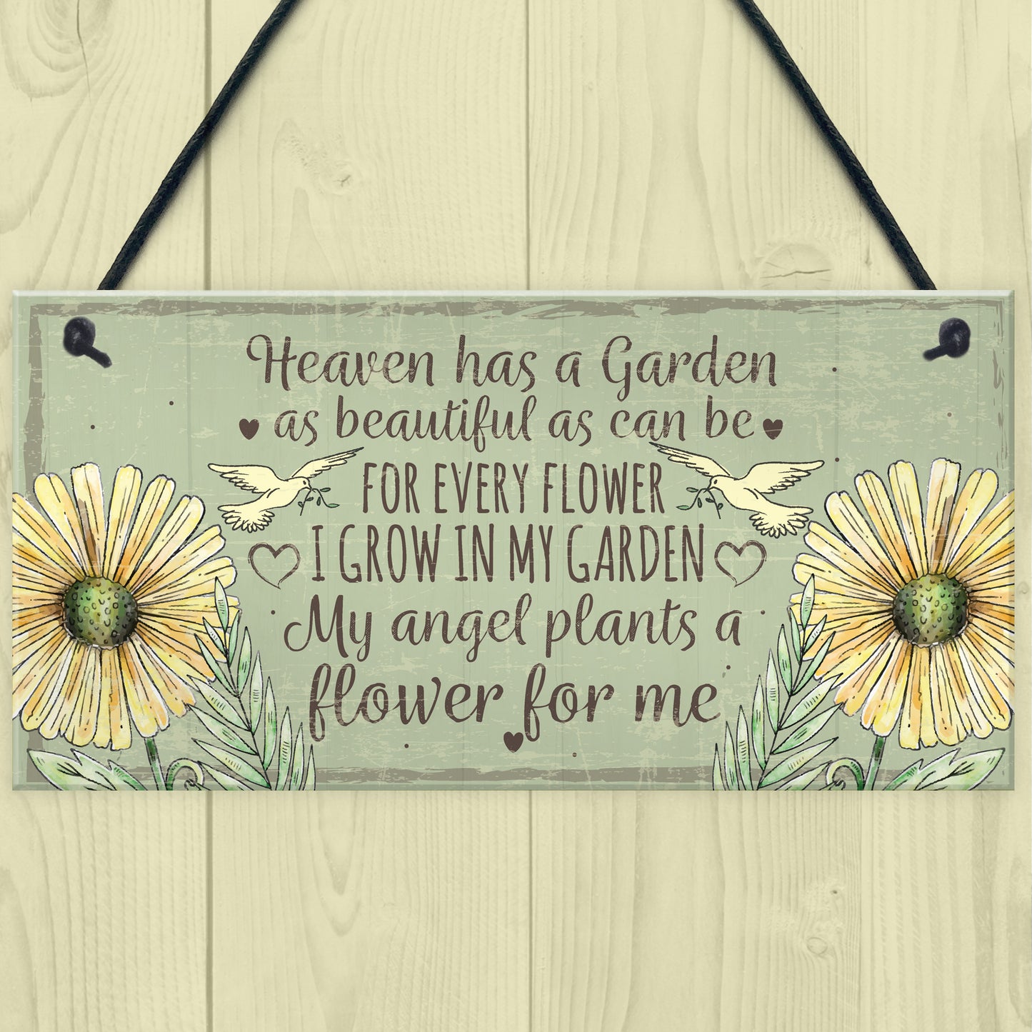 Memorial Garden Plaque SummerHouse Sign Garden Shed Mum Gift