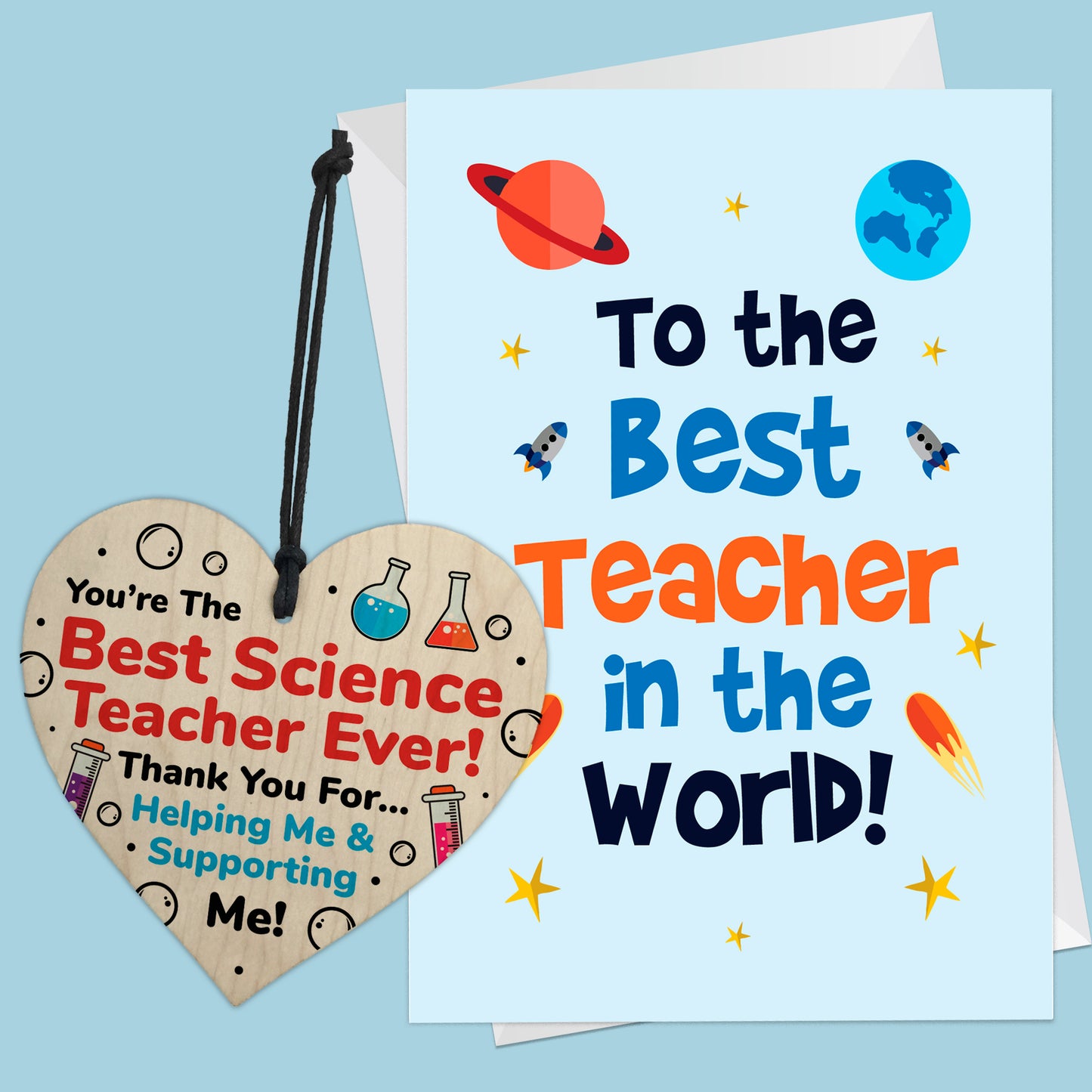 Appreciation Card And Gift For Science Teacher Thank You Gift