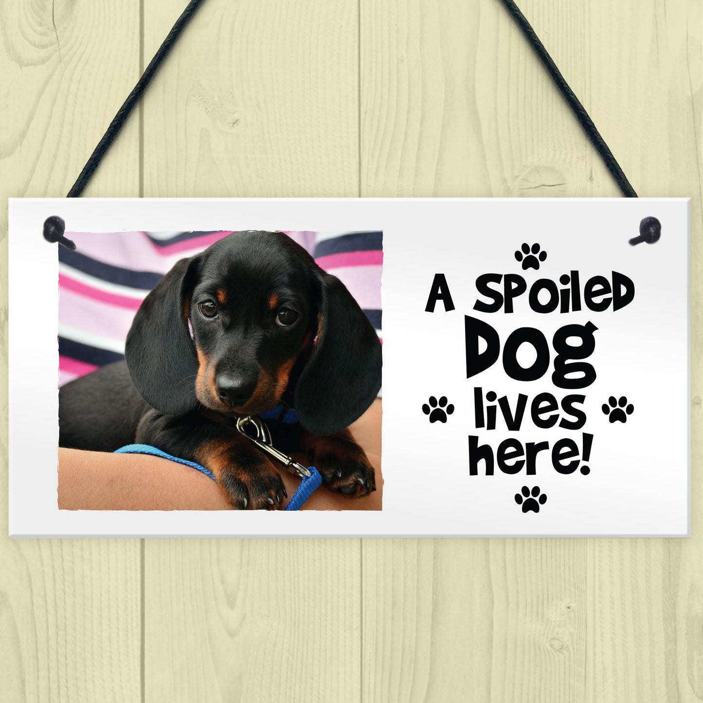 Personalised Dog Wall Plaque Novelty Dog Accessories Pet Gifts