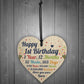 1st Birthday Gifts 1st Birthday Wood Heart Gift For Baby Child