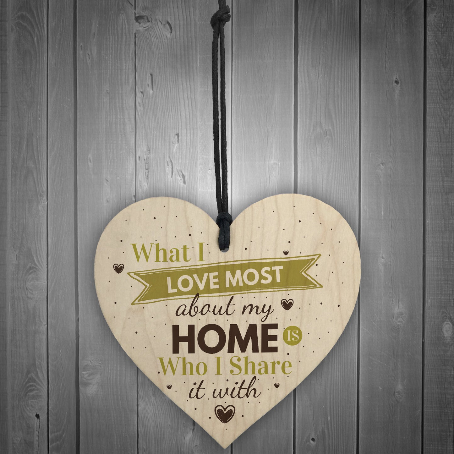 Love Most Home Kitchen Garden Plaque SummerHouse Chic Wall Sign