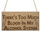 Alcohol System Funny Alcohol Man Cave Bar Pub Hanging Plaque