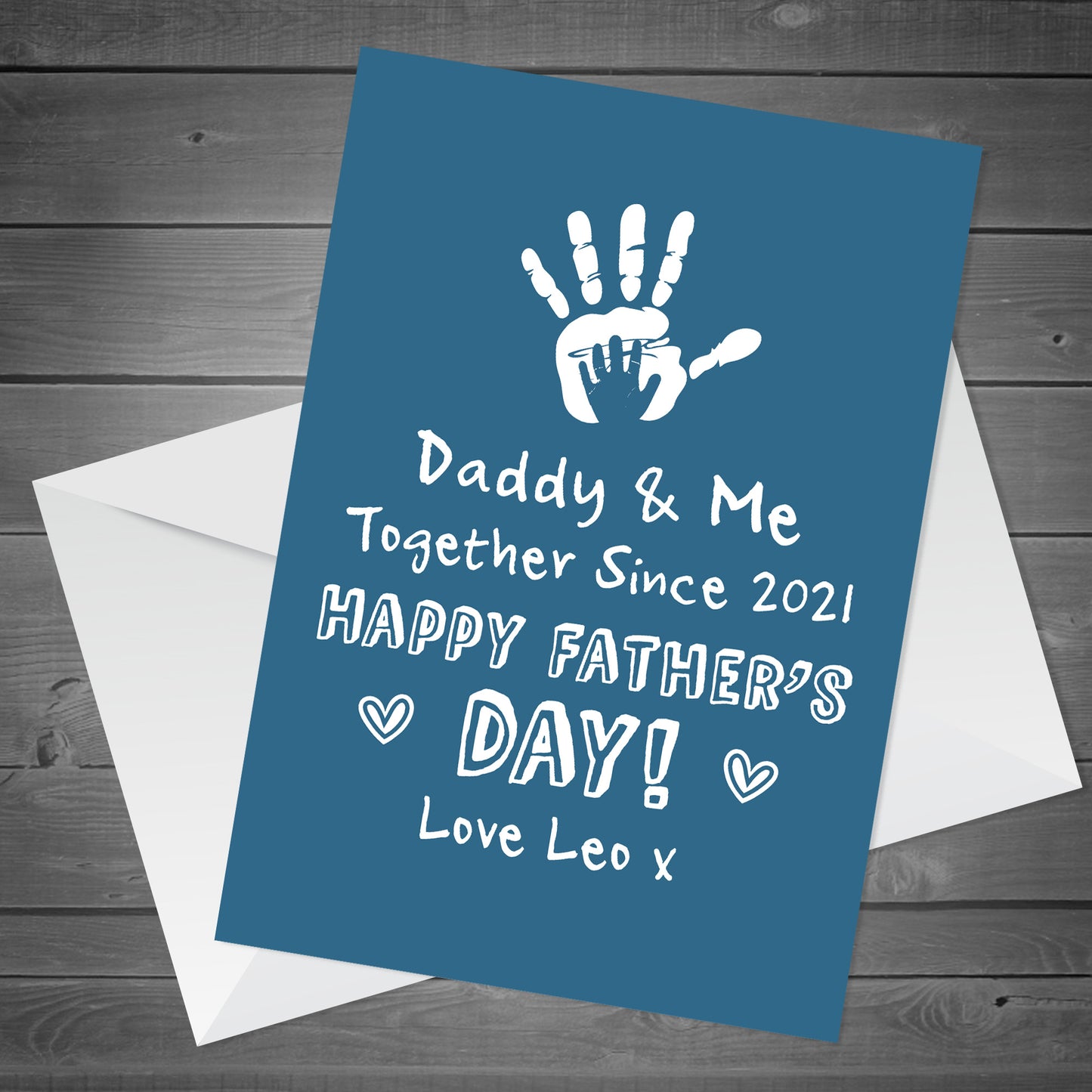 1st Fathers Day Card New Dad Card Fathers Day Card Baby Boy Girl