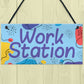 Gift For Teacher Teaching Assistant Hanging Sign Work Station