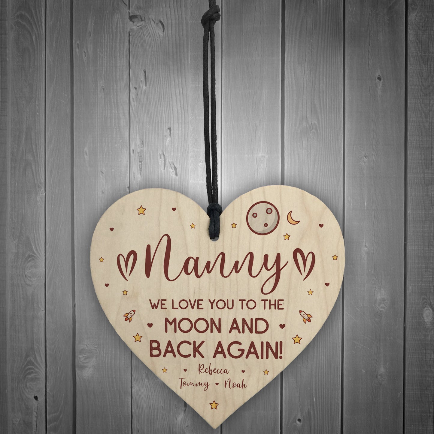 PERSONALISED Mothers Day Birthday Gift For Nanny