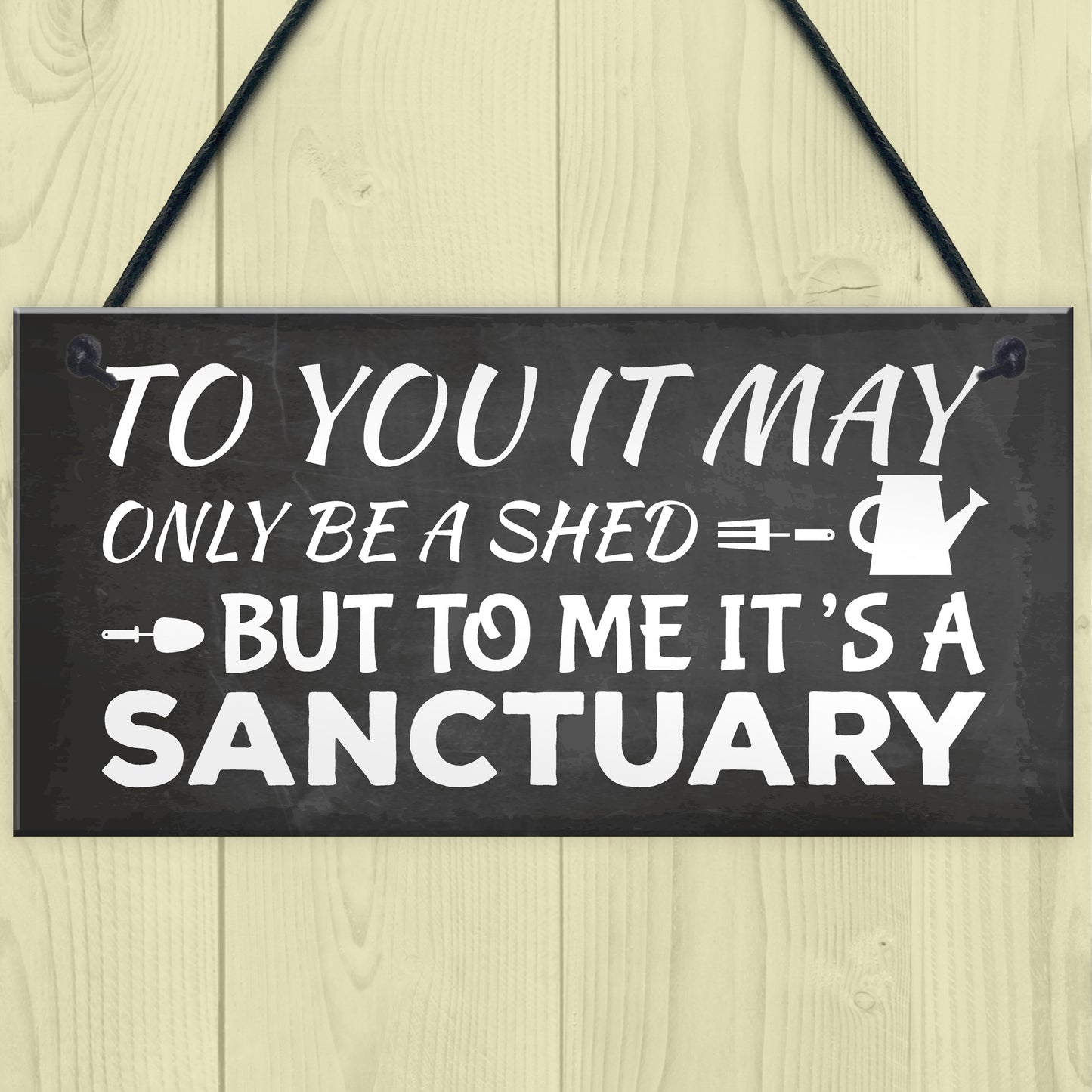 Its A Sanctuary Garden Shed Novelty Plaque SummerHouse Sign