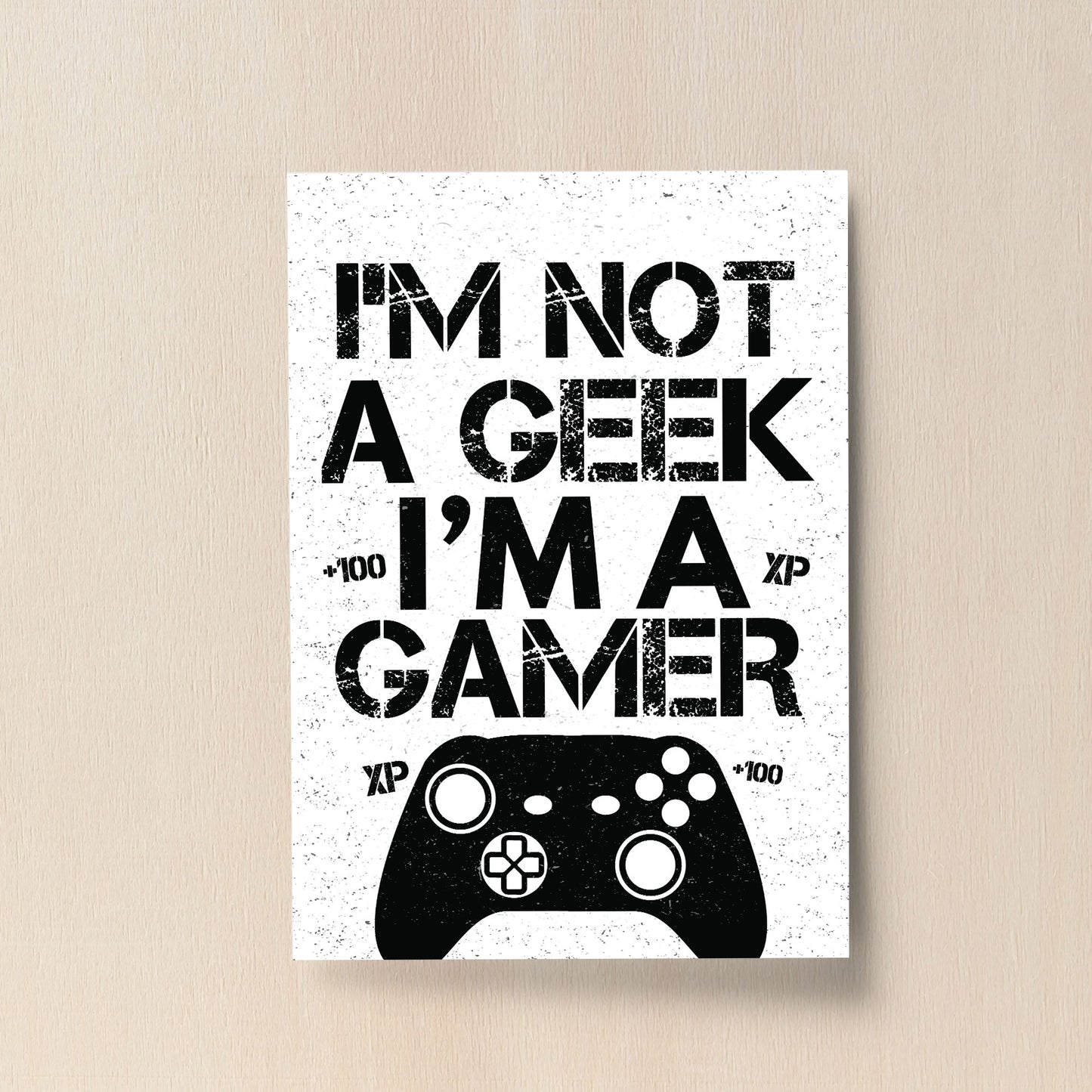 Xbox Fan Funny Gaming Print For Boys Bedroom Gaming Sign