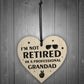Gift For Grandad Birthday Fathers Day Funny Humour Wood Heart