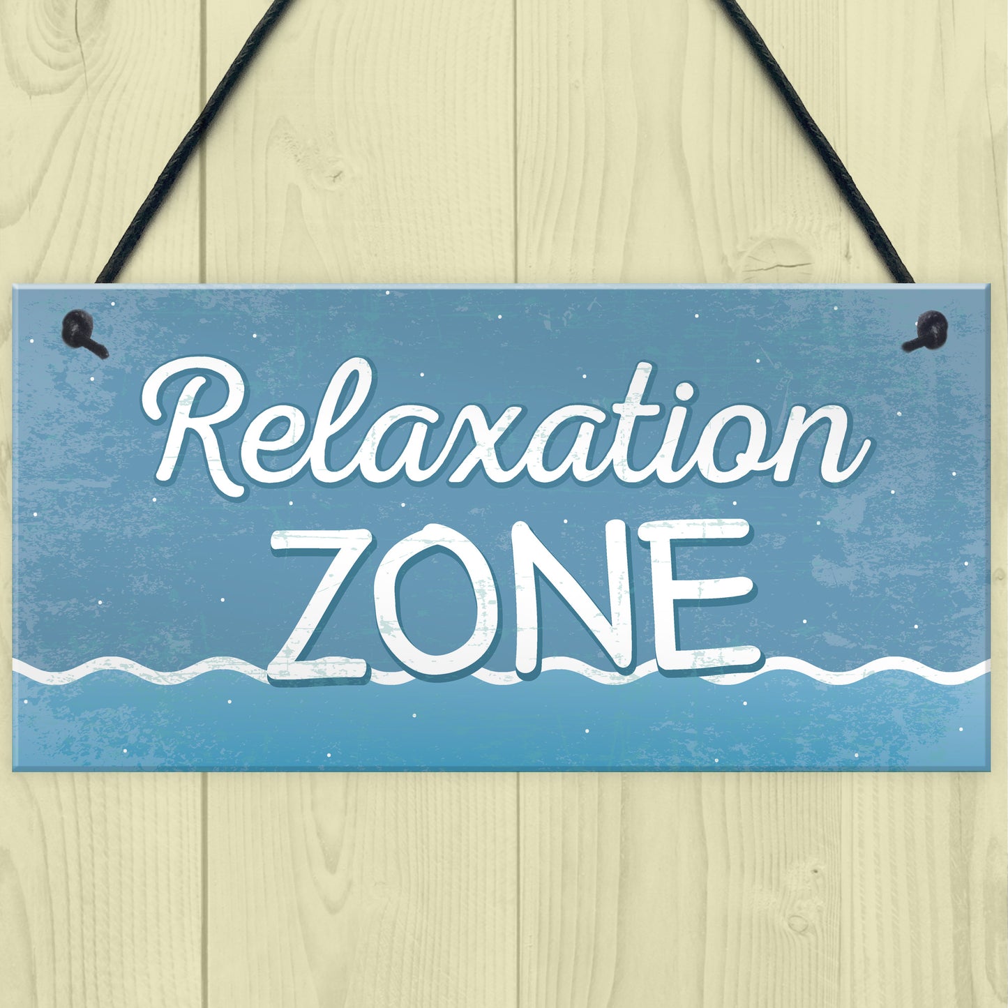 Relaxation Zone Hot Tub Man Cave Bathroom Garden Plaque Sign