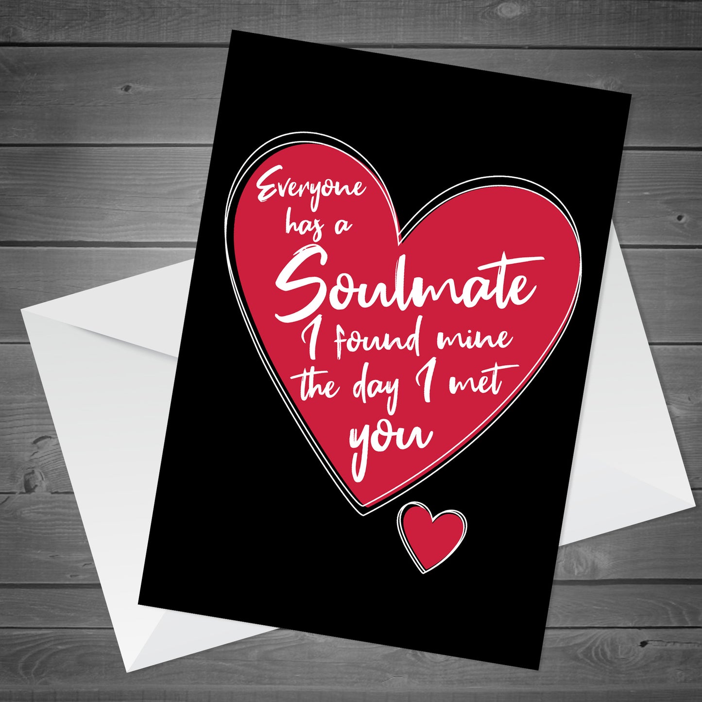 Valentines Day Cards For Him Her Soulmate Card Anniversary Card