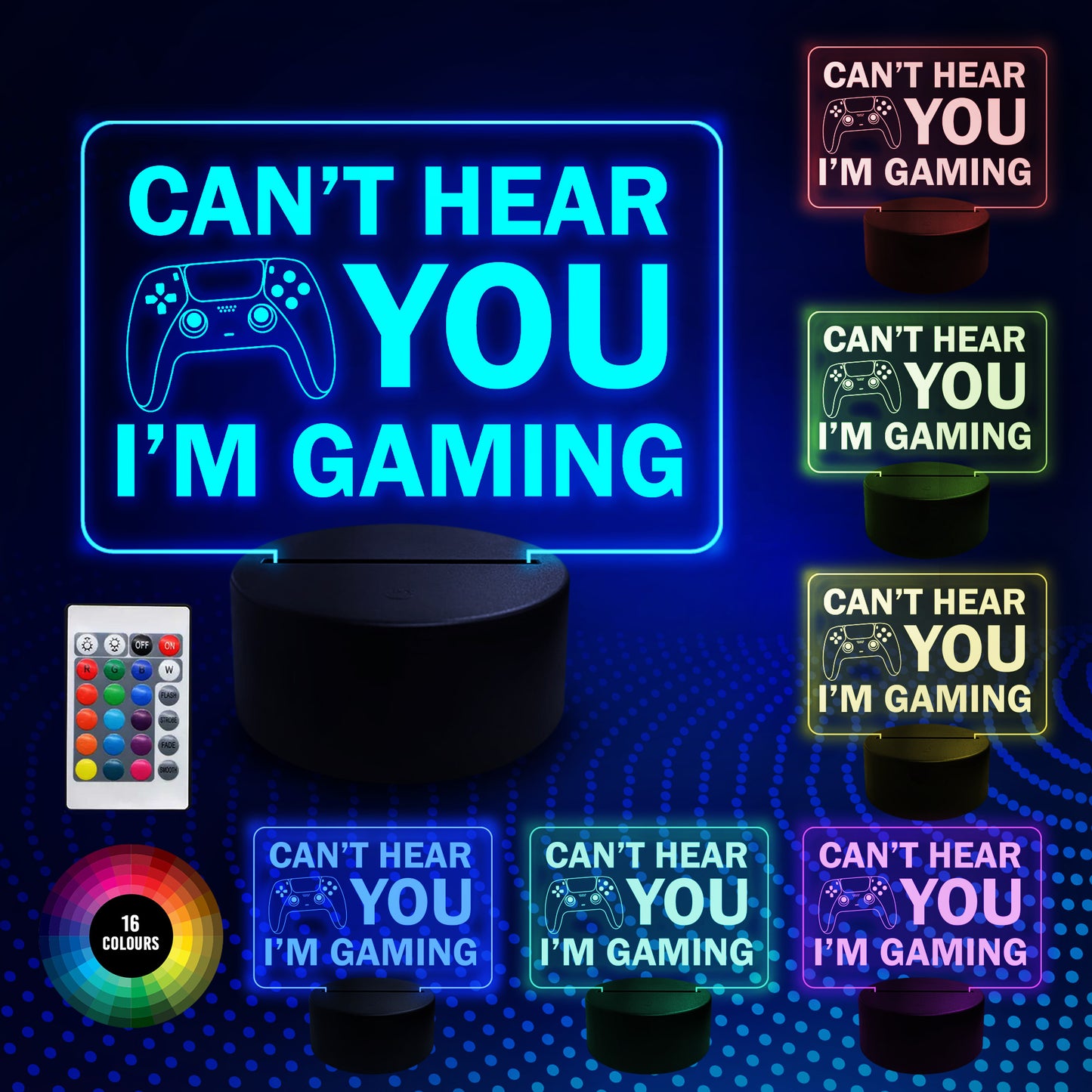 Funny Gaming Neon Sign For Boys Bedroom Games Room Accessories