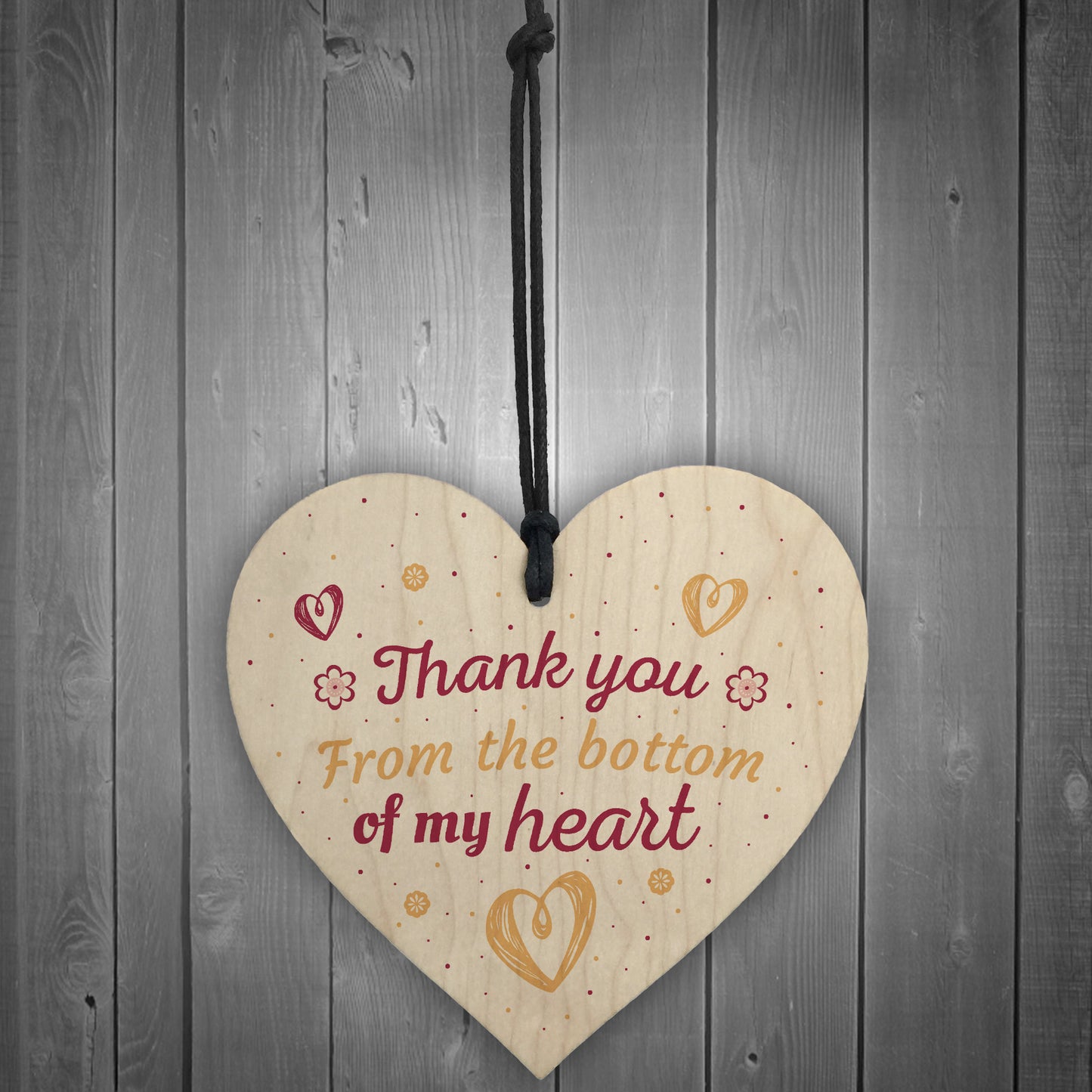 Thank You Gift For Teacher Midwife Nurse Assistant Wooden Heart