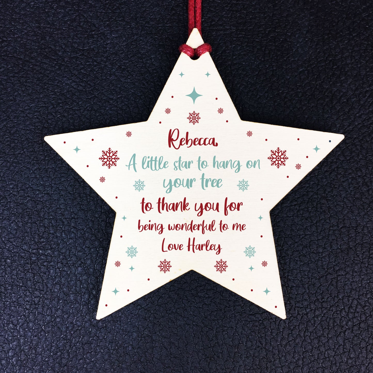 PERSONALISED Thank You Christmas Gift For Teacher Assistant